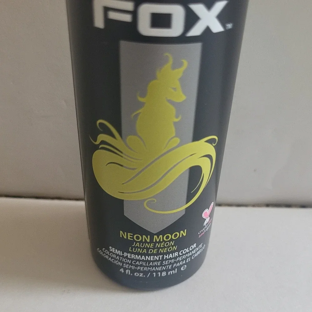 Arctic Fox Neon Moon Semi-Permanent Hair Color Yellow 4oz UV